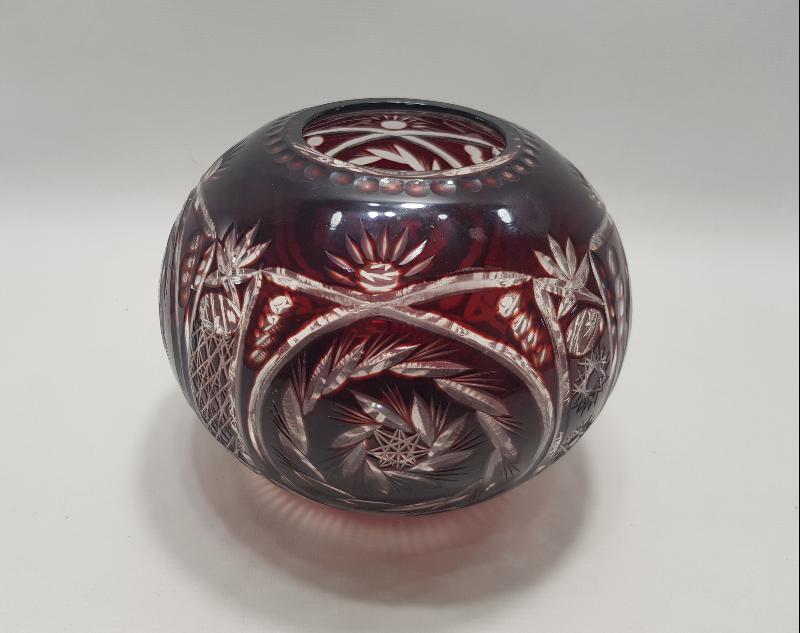 BÜYÜK BOY BOHEM KRİSTAL VAZO 