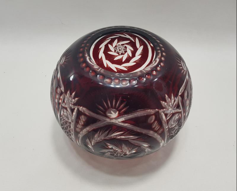 BÜYÜK BOY BOHEM KRİSTAL VAZO 