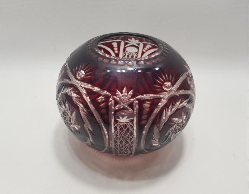 BÜYÜK BOY BOHEM KRİSTAL VAZO 