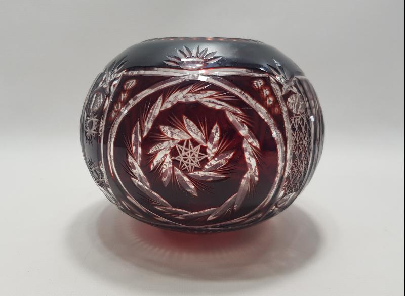 BÜYÜK BOY BOHEM KRİSTAL VAZO 