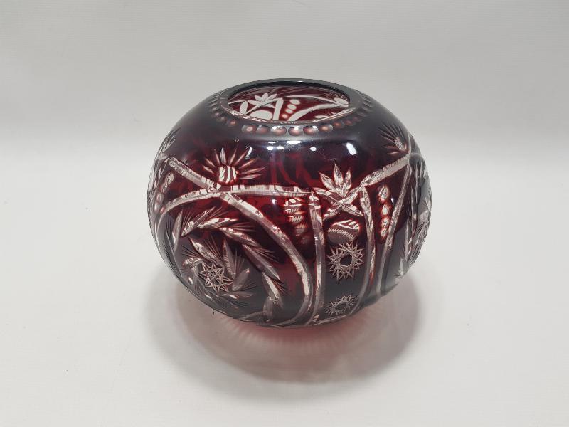 BÜYÜK BOY BOHEM KRİSTAL VAZO 