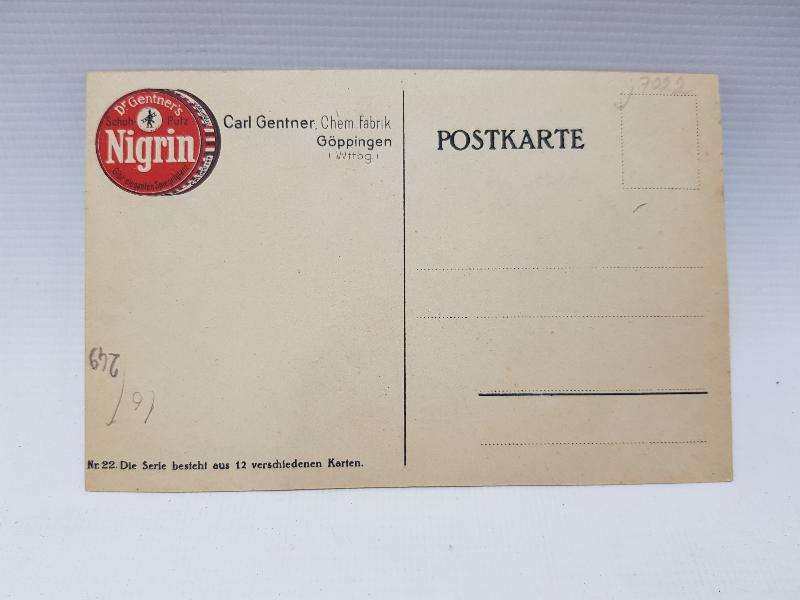 ÇANAKKALE SAVAŞI KUMANDANI CAVAT PAŞA KARTPOSTALI 