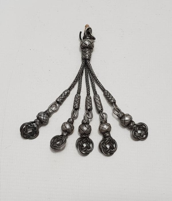 KAZAZ GÜMÜŞ TESPİH PÜSKÜLÜ