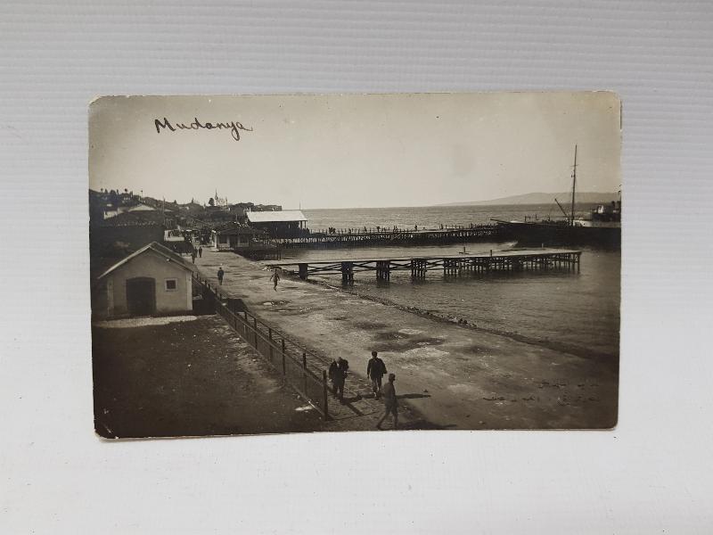 OSMANLI DÖNEMİ BURSA MUDANYA İSKELESİ FOTOĞRAFI