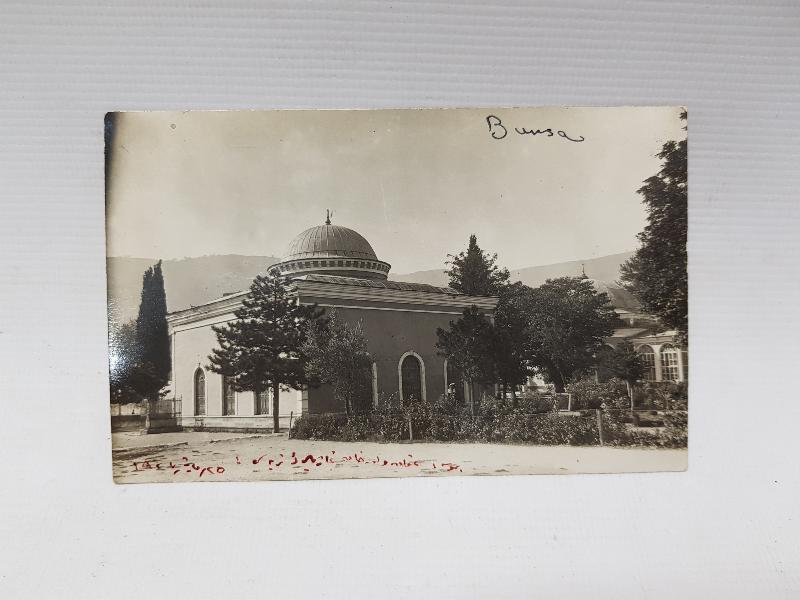 OSMANLI DÖNEMİ BURSA OSMAN GAZİ VE ORHAN GAZİ TÜRBESİ FOTOĞRAFI