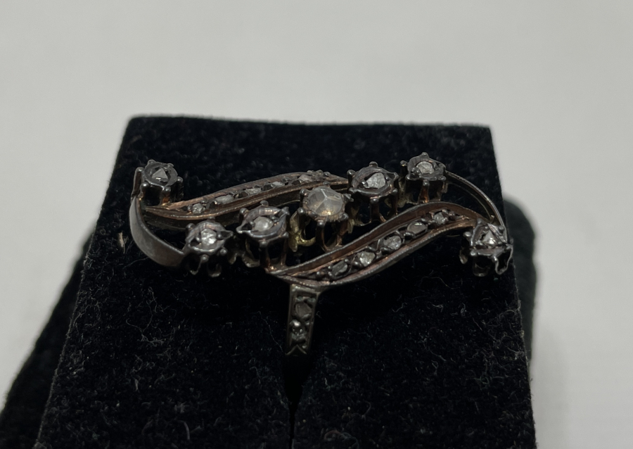 OSMANLI DÖNEMİ GİRİT İŞİ NADİR ELMAS YÜZÜK