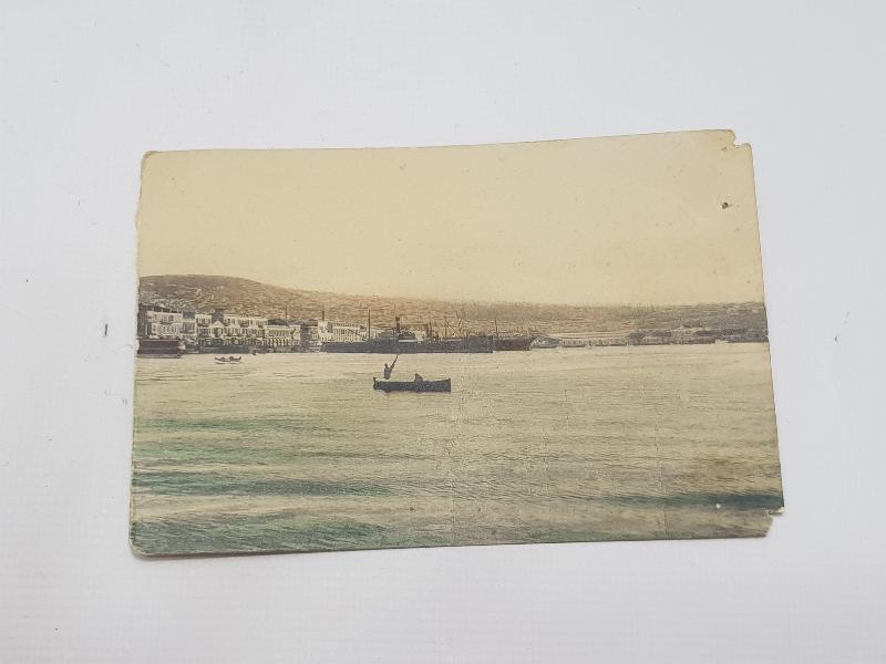 OSMANLI DÖNEMİ İKİ ADET İZMİR KARTPOSTALI 