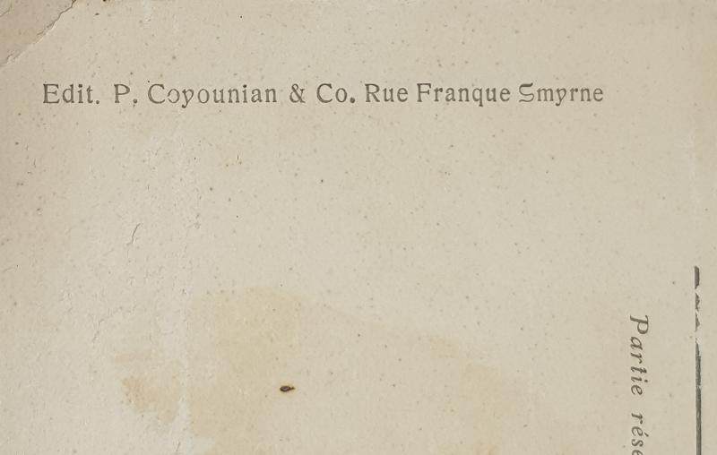 OSMANLI DÖNEMİ İKİ ADET İZMİR KARTPOSTALI 