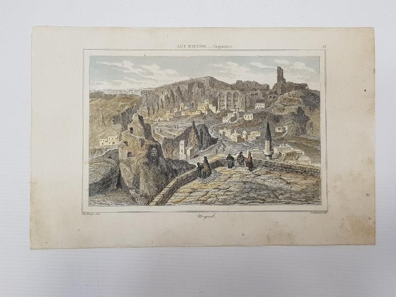 OSMANLI DÖNEMİ KAPADOKYA GRAVÜRÜ