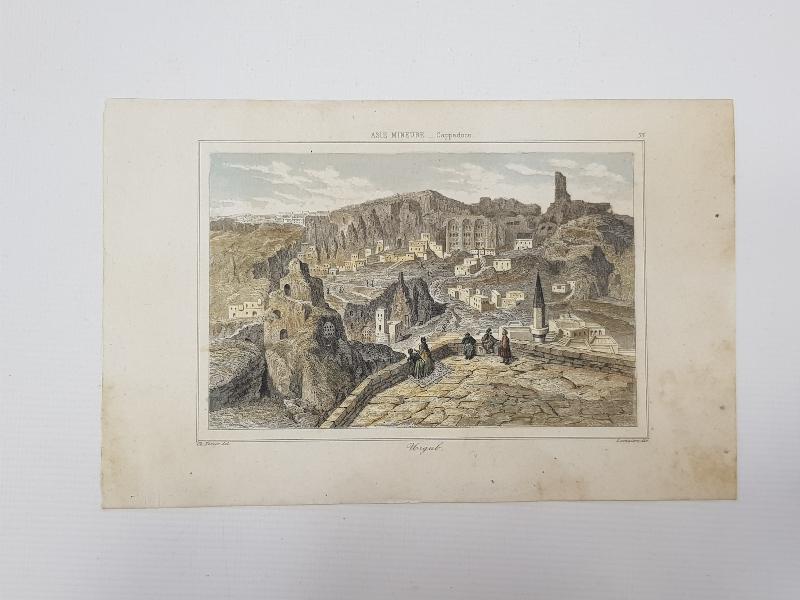 OSMANLI DÖNEMİ KAPADOKYA GRAVÜRÜ