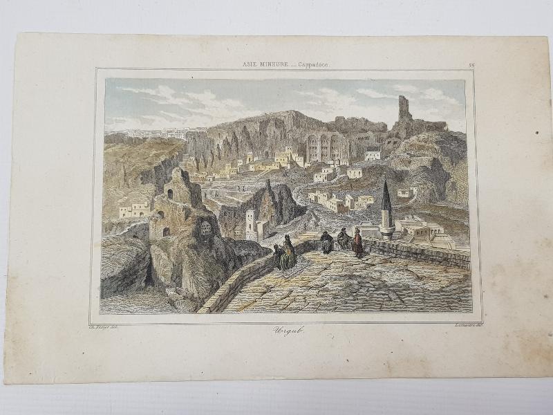 OSMANLI DÖNEMİ KAPADOKYA GRAVÜRÜ