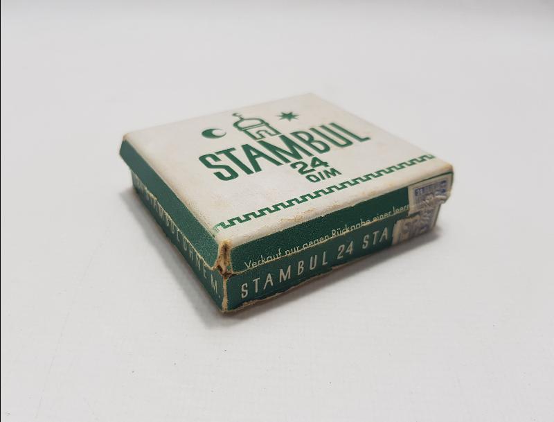 OSMANLI DÖNEMİ STAMBUL MARKA SİGARA KUTUSU 