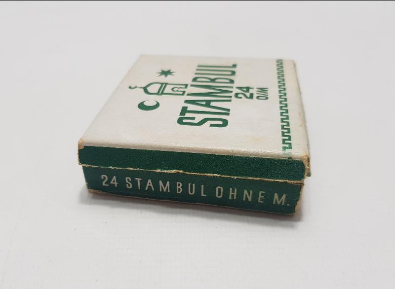 OSMANLI DÖNEMİ STAMBUL MARKA SİGARA KUTUSU 