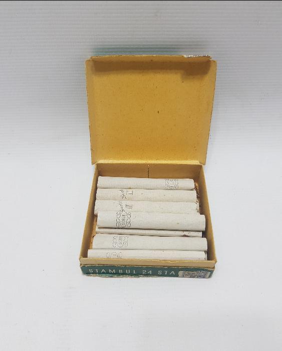 OSMANLI DÖNEMİ STAMBUL MARKA SİGARA KUTUSU 