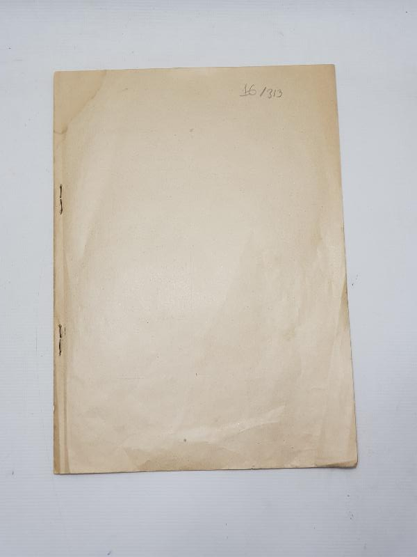 OSMANLICA JANDARMA NİZAMNAMESİ 