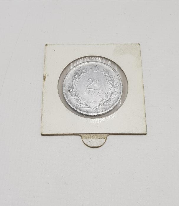 1976 2,5 LİRA TERS DÜZ 
