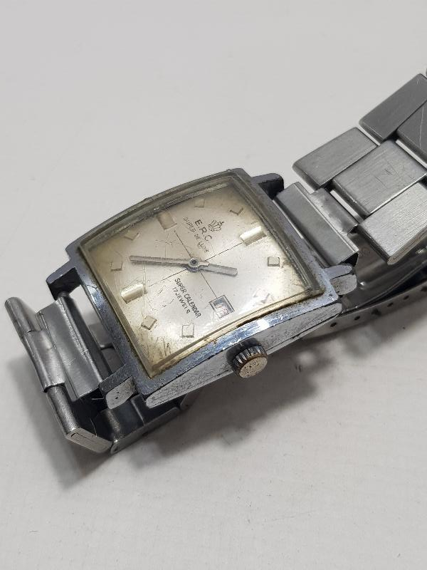 E.R.C. MARKA KURMALI ERKEK KOL SAATİ 