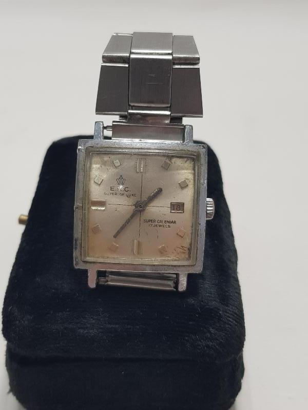 E.R.C. MARKA KURMALI ERKEK KOL SAATİ 