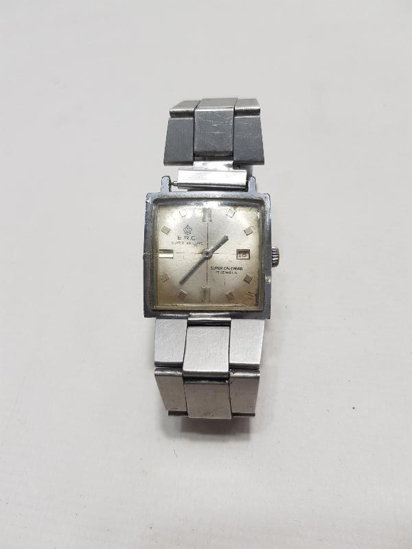 E.R.C. MARKA KURMALI ERKEK KOL SAATİ 