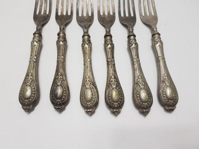 GÜMÜŞ KAPLAMA ÇATAL SETİ 