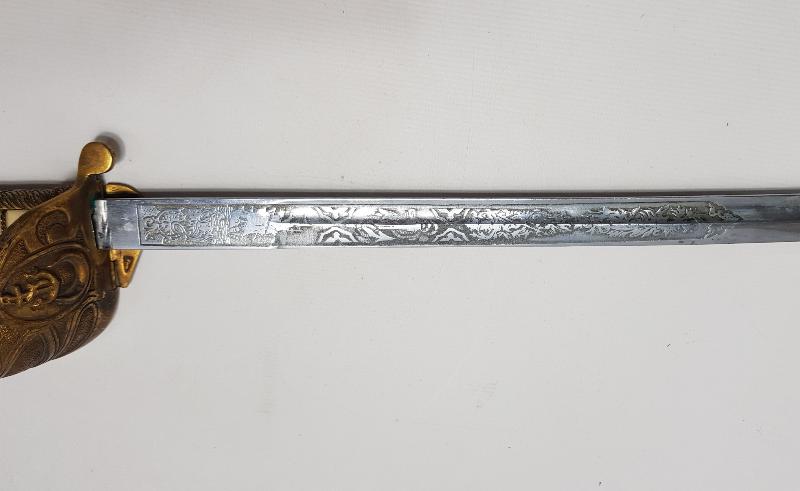 OSMANLI DÖNEMİ ASLAN BAŞLI NADİR DENİZCİ PAŞA KILICI