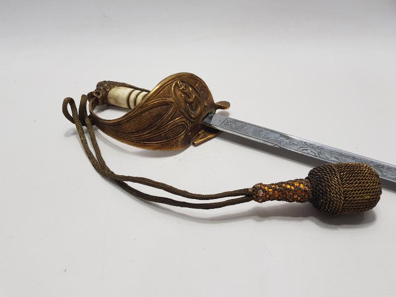 OSMANLI DÖNEMİ ASLAN BAŞLI NADİR DENİZCİ PAŞA KILICI