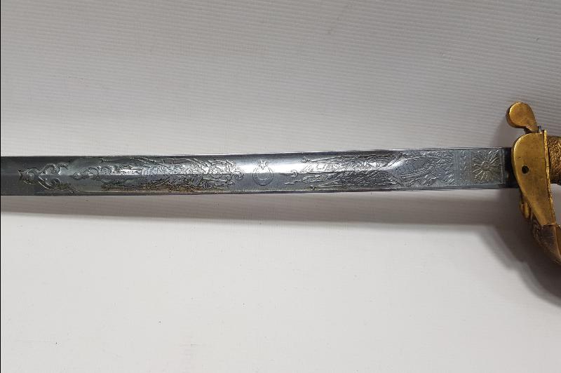 OSMANLI DÖNEMİ ASLAN BAŞLI NADİR DENİZCİ PAŞA KILICI