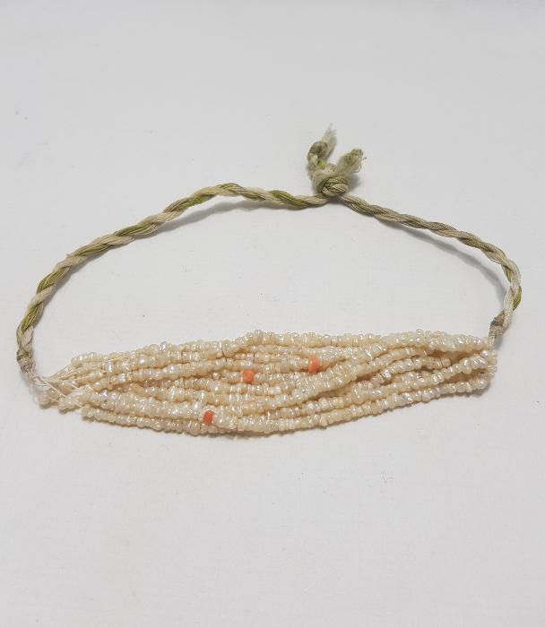 OSMANLI DÖNEMİ MERCANLI KUM İNCİ ÇOCUK GERDANLIĞI