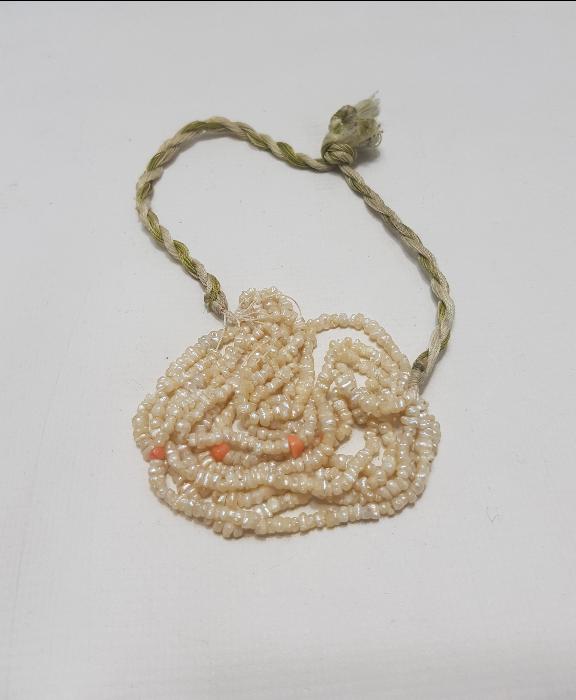 OSMANLI DÖNEMİ MERCANLI KUM İNCİ ÇOCUK GERDANLIĞI