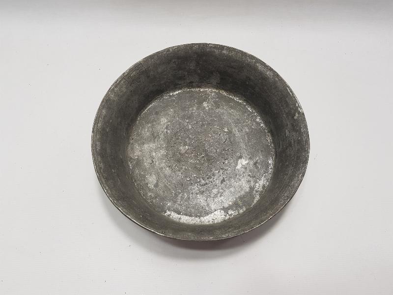 OSMANLICA SAHİBİ AYŞE HATUN YAZILI BAKIR TABAK 