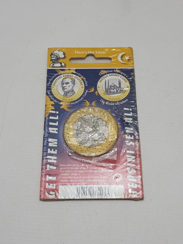 YAŞASIN DÖNER KONULU 3 EURO HATIRA PARA