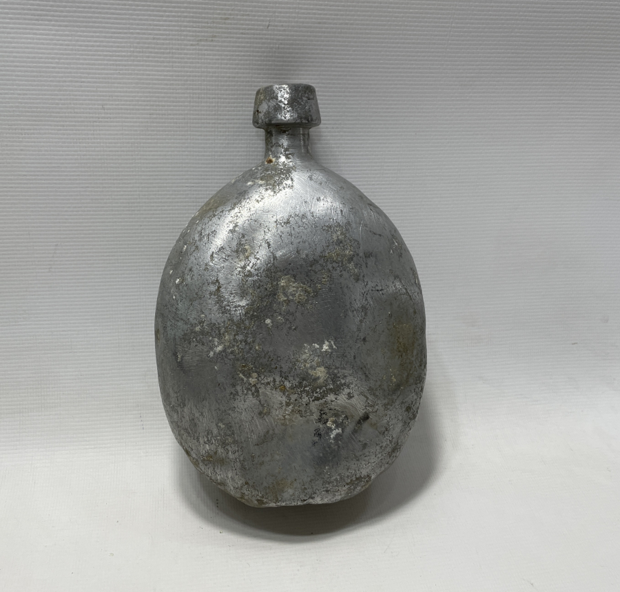 1. DÜNYA SAVAŞI DÖNEMİ ASAKİRİ ŞAHANE YAZILI OSMANLI ASKER MATARASI