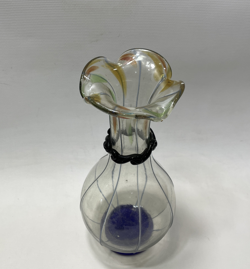 1900 BAŞLARI KOPARMA İŞÇİLİKLİ MURANO VAZO