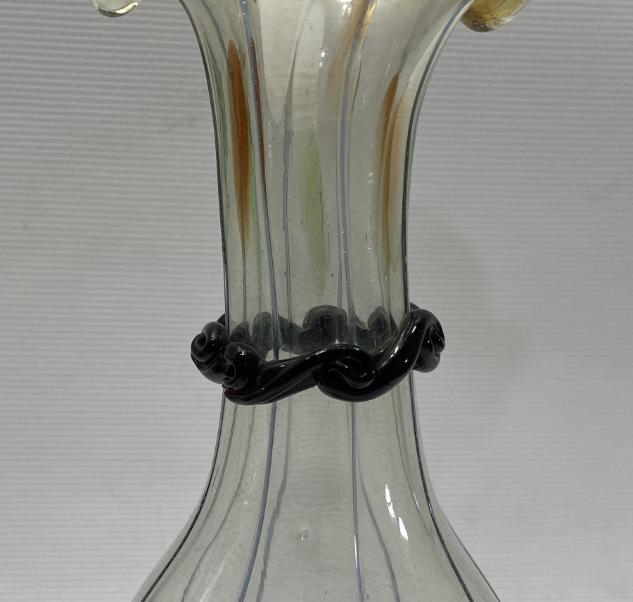 1900 BAŞLARI KOPARMA İŞÇİLİKLİ MURANO VAZO