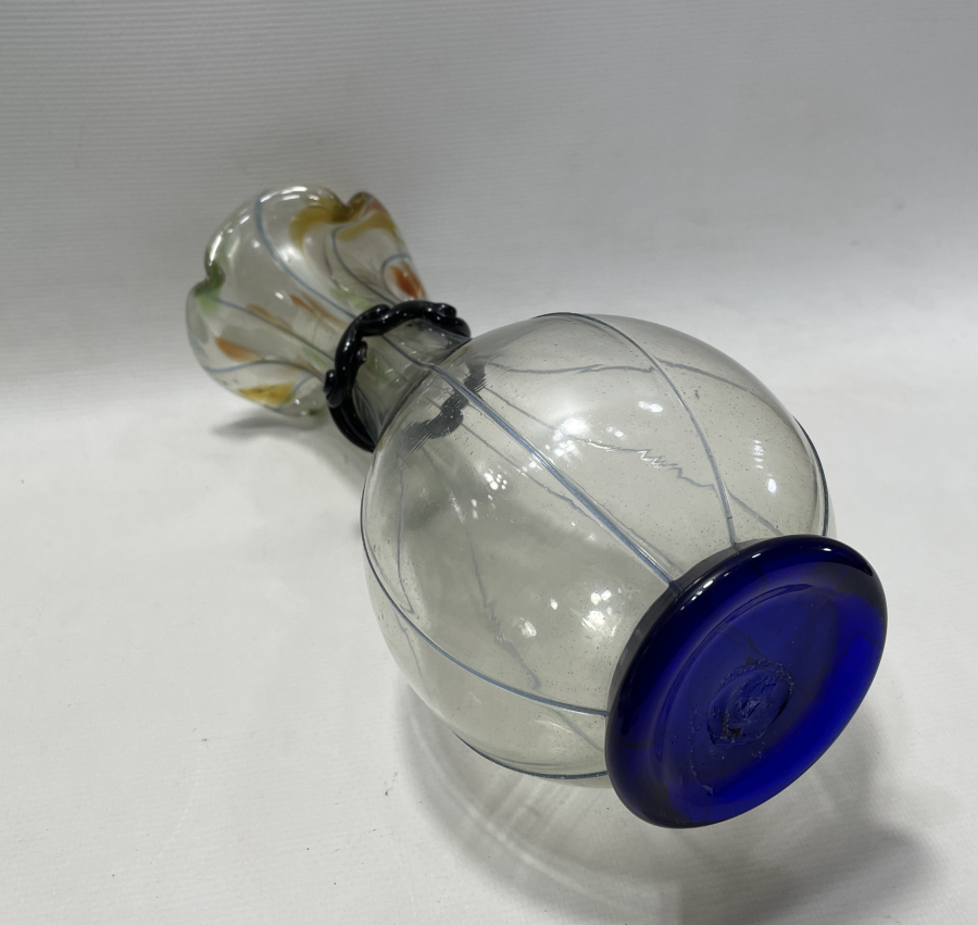 1900 BAŞLARI KOPARMA İŞÇİLİKLİ MURANO VAZO