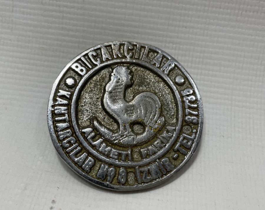 CUMHURİYET BAŞLARI İZMİR İŞİ KANTAR AMBLEMİ