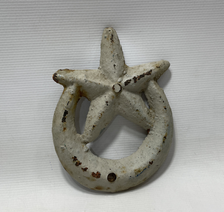 OSMANLI DÖNEMİ METALDEN MAMUL AY YILDIZ APLİK