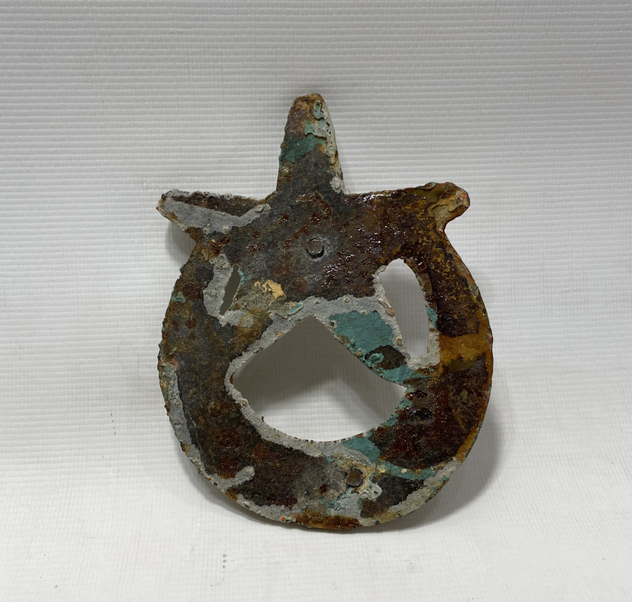 OSMANLI DÖNEMİ METALDEN MAMUL AY YILDIZ APLİK