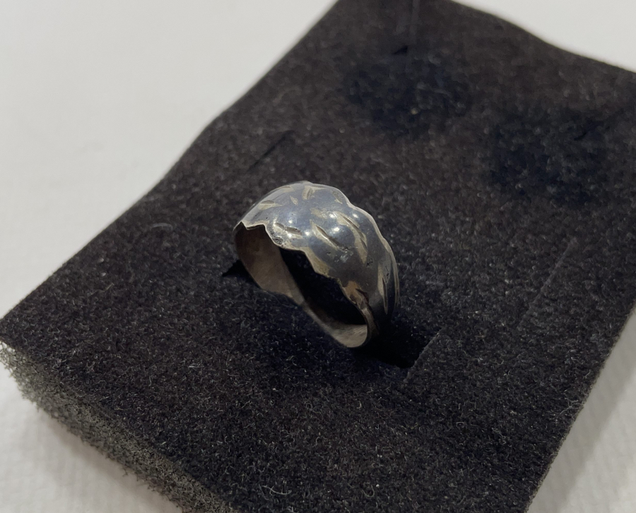 OSMANLI DÖNEMİ SAVATLI GÜMÜŞ YÜZÜK