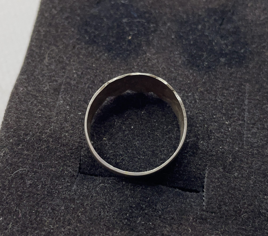 OSMANLI DÖNEMİ SAVATLI GÜMÜŞ YÜZÜK