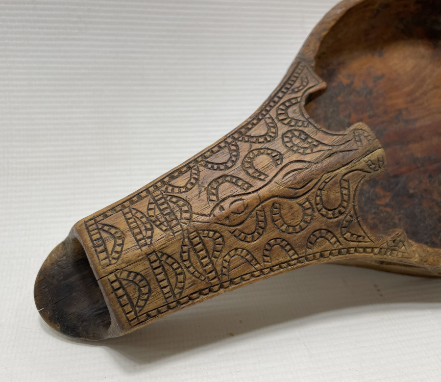 OSMANLI DÖNEMİ ÜZERİ YILAN FİGÜRLÜ BEKTAŞİ İŞİ KAHVE SOĞUDANI