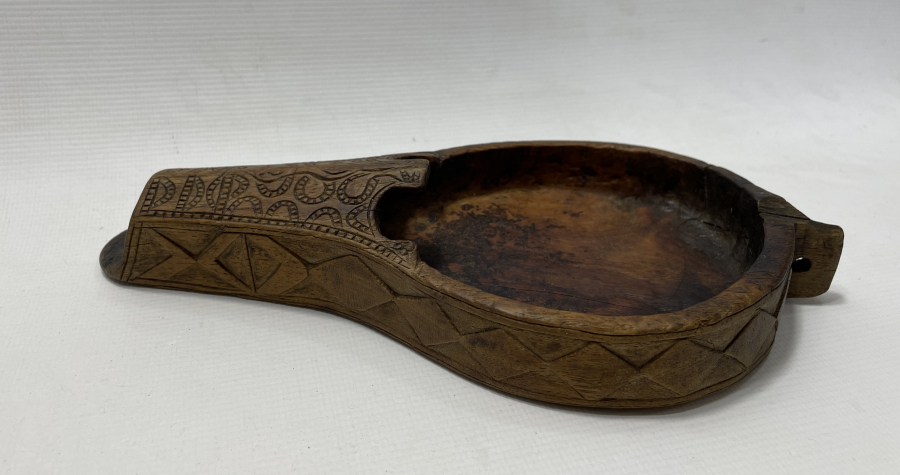 OSMANLI DÖNEMİ ÜZERİ YILAN FİGÜRLÜ BEKTAŞİ İŞİ KAHVE SOĞUDANI