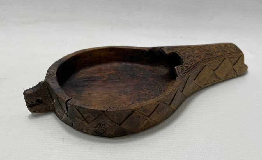 OSMANLI DÖNEMİ ÜZERİ YILAN FİGÜRLÜ BEKTAŞİ İŞİ KAHVE SOĞUDANI