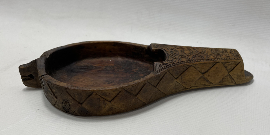 OSMANLI DÖNEMİ ÜZERİ YILAN FİGÜRLÜ BEKTAŞİ İŞİ KAHVE SOĞUDANI