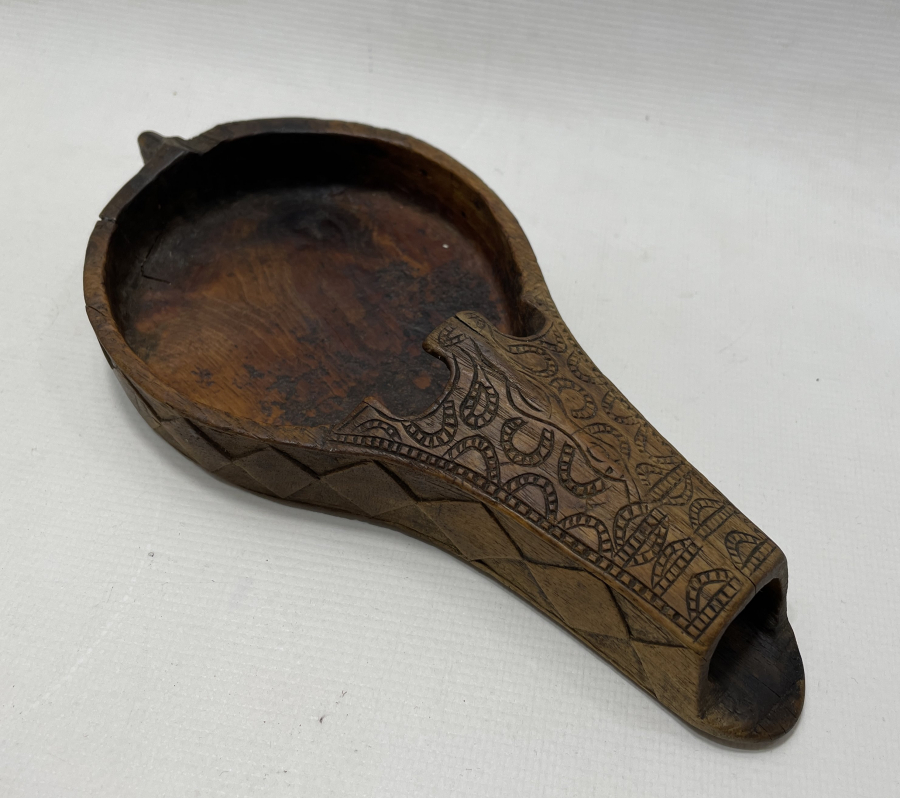 OSMANLI DÖNEMİ ÜZERİ YILAN FİGÜRLÜ BEKTAŞİ İŞİ KAHVE SOĞUDANI