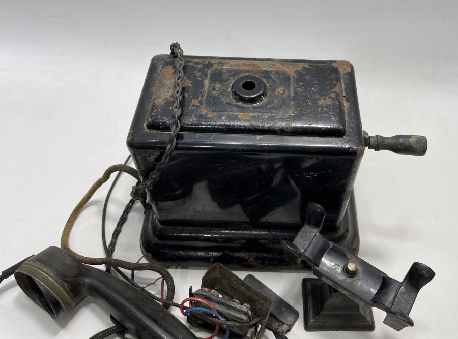 OSMANLI DÖNEMİ YANDAN ÇEVİRMELİ TELEFON