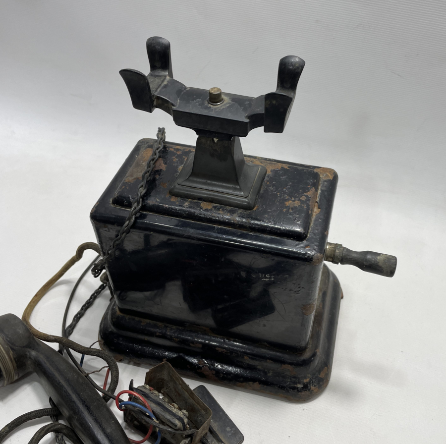 OSMANLI DÖNEMİ YANDAN ÇEVİRMELİ TELEFON