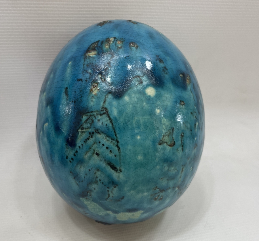 OSMANLI DÖNEMİ ÇOK NADİR RUM İŞİ BÜYÜK BOY KÜTAHYA ASKI TOPU