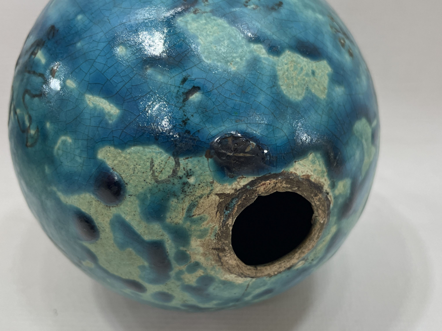 OSMANLI DÖNEMİ ÇOK NADİR RUM İŞİ BÜYÜK BOY KÜTAHYA ASKI TOPU