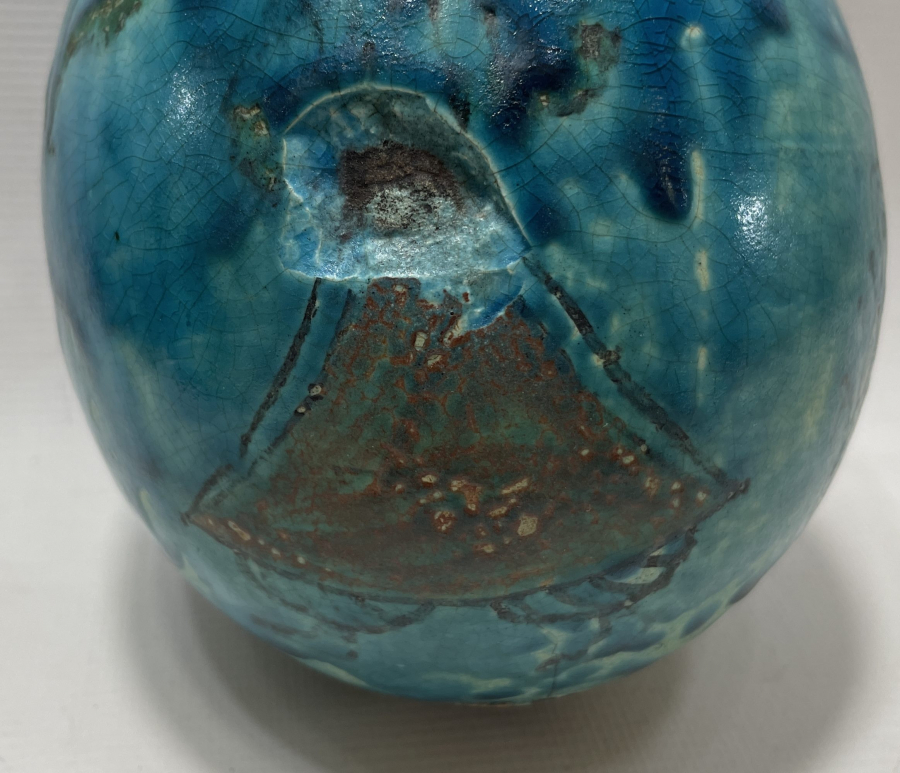 OSMANLI DÖNEMİ ÇOK NADİR RUM İŞİ BÜYÜK BOY KÜTAHYA ASKI TOPU